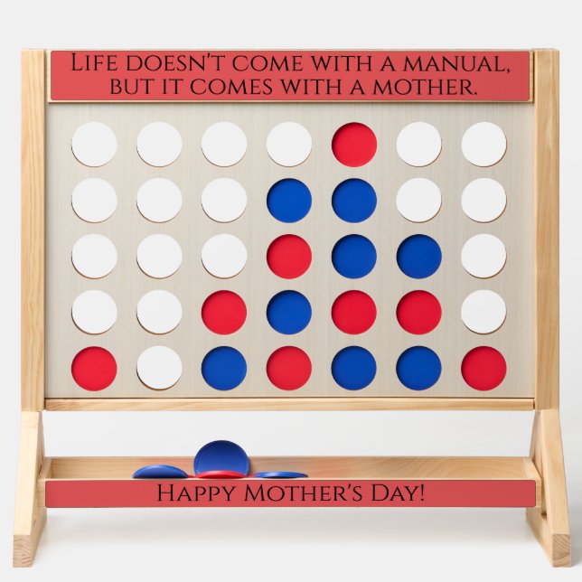 Beautiful amazing Happy Mother's Day with a manual Fast Four (Back)