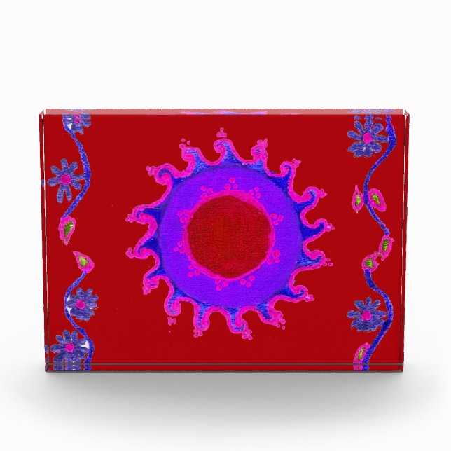 Beautiful amazing India Motif Mendi Art Design Award (Front)