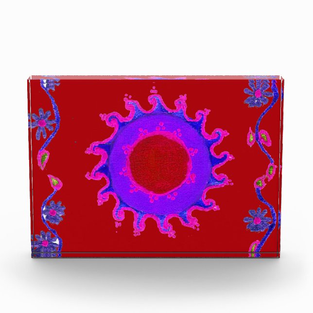 Beautiful amazing India Motif Mendi Art Design Award (Front)