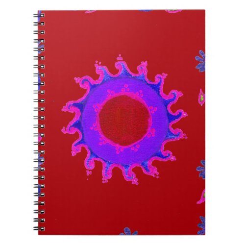Beautiful amazing India Motif Mendi Art Design Notebook