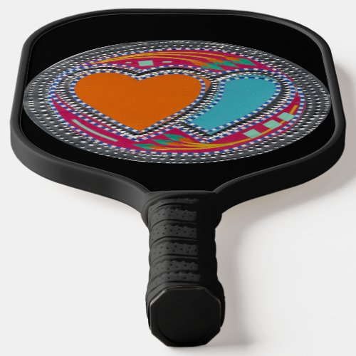 Beautiful amazing Love all to save all hearts  Pickleball Paddle