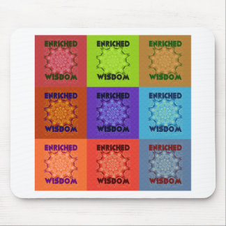 Beautiful Amazing Lovely Pop Art Print: Enriched Mouse Pad
