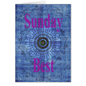 Beautiful Amazing Modern Denim Design: Sunday Best (Front)