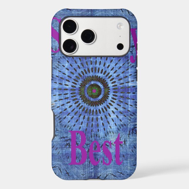 Beautiful Amazing Modern Denim Design: Sunday Best Case-Mate iPhone Case (Back)