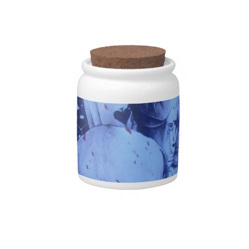 Beautiful amazing online Skeezers artistic product Candy Jar