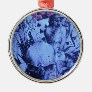 Beautiful amazing online Skeezers artistic product Metal Ornament