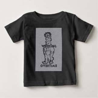 Beautiful Amazing  Pencil Sketch: Working Overtime Baby T-Shirt
