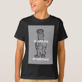 Beautiful Amazing  Pencil Sketch: Working Overtime T-Shirt