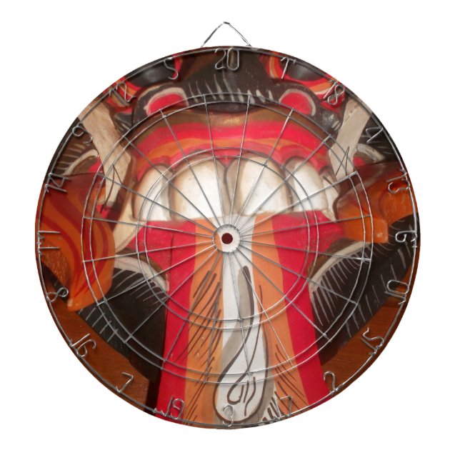 Beautiful Amazing Playful Tongue: A Touch of Humor Dartboard (Front)