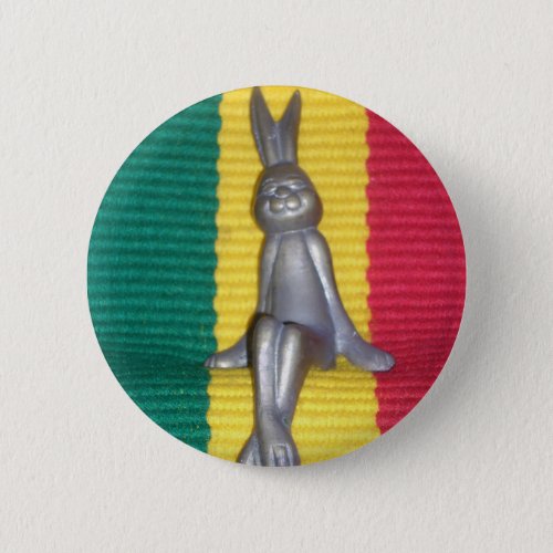 Beautiful amazing Rabbit Kingston Jamaica  Button