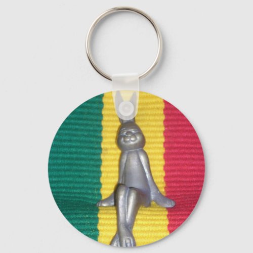 Beautiful amazing Rabbit Kingston Jamaica  Keychain