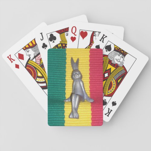 Beautiful amazing Rabbit Kingston Jamaica  Playing Cards