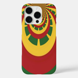 Beautiful Amazing Rasta Colors Art Print iPhone 16 Pro Case