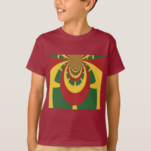 Beautiful Amazing Rasta Colors Art Print T-Shirt