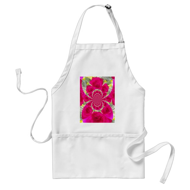 Beautiful Amazing Red Roses.jpg Adult Apron (Front)