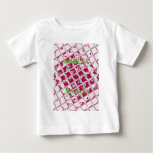 Beautiful Amazing Red Stylish Mirror Image Art Baby T-Shirt