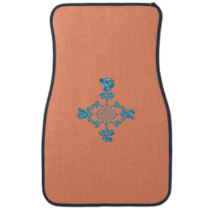 Beautiful amazing stylish custom all-over-print car floor mat
