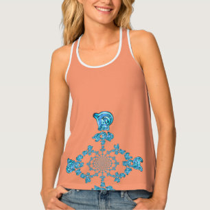 Beautiful amazing stylish custom all-over-print tank top