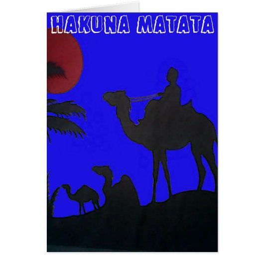 Beautiful Amazing Sunset Camel Safari Art Print (Front)