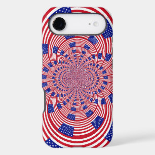 Beautiful Amazing United States Flag   Kaleidoscop iPhone 17 Air Case