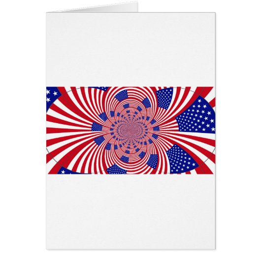 Beautiful Amazing United States Flag Kaleidoscope  (Front)