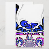 Beautiful Amazing USA Fun Text Art Pattern Design (Front/Back)