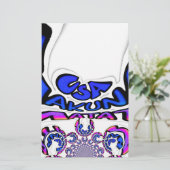 Beautiful Amazing USA Fun Text Art Pattern Design (Standing Front)