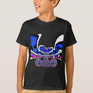 Beautiful Amazing USA Fun Text Art Pattern Design T-Shirt