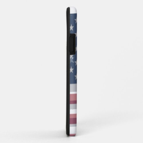 Beautiful American Flag waving iPhone 11 Case