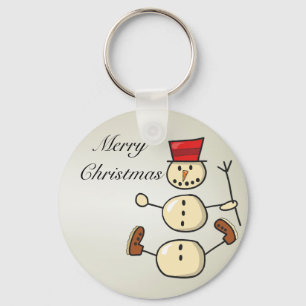 Beautiful, Amezing Christmas Snowman Keychain