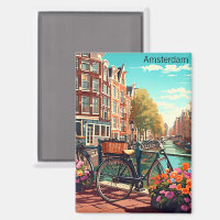 Beautiful Amsterdam Netherlands Canal City