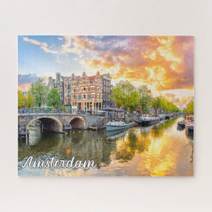 Beautiful Amsterdam, Netherlands Jigsaw Puzzle