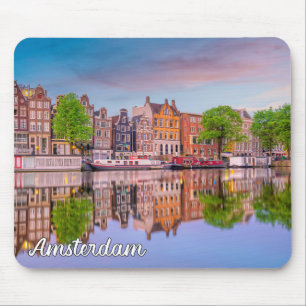 Beautiful Amsterdam, Netherlands Mouse Pad