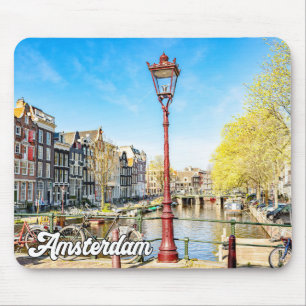 Beautiful Amsterdam, Netherlands Mouse Pad