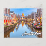 Beautiful Amsterdam, Netherlands Postcard