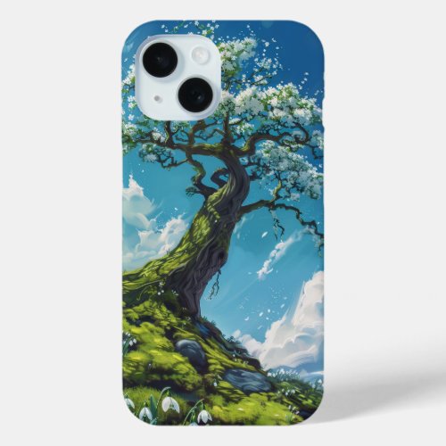 Beautiful Ancient Bonsai Tree iPhone 15 Case