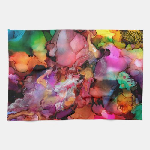 Beautiful and Colorful Abstract  Kitchen Towel