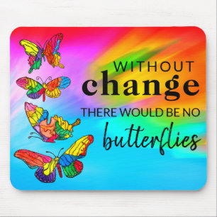 Beautiful and Colorful Butterflies Mouse Pad