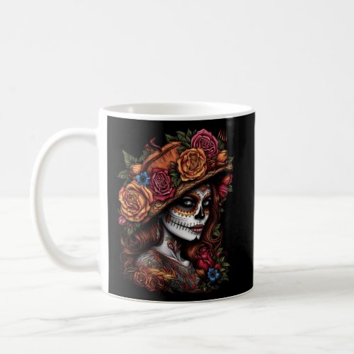 Beautiful And Colorful Catrina Coffee Mug