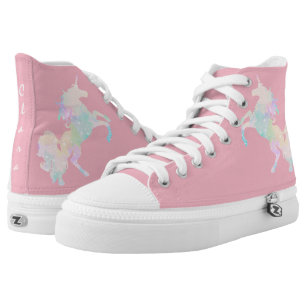 Shoes with unicorns on them