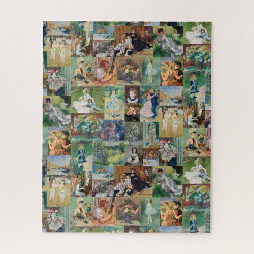 Beautiful and Elegant Renoir Paintings Jigsaw Puzzle