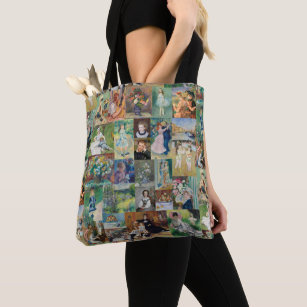 Beautiful and Elegant Renoir Paintings Tote Bag