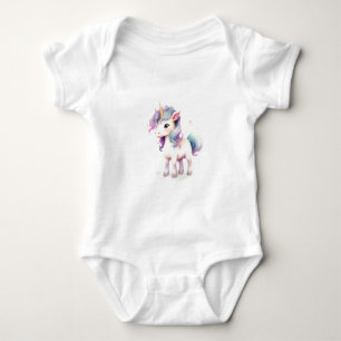 Beautiful and Majestic Unicorn  Baby Bodysuit