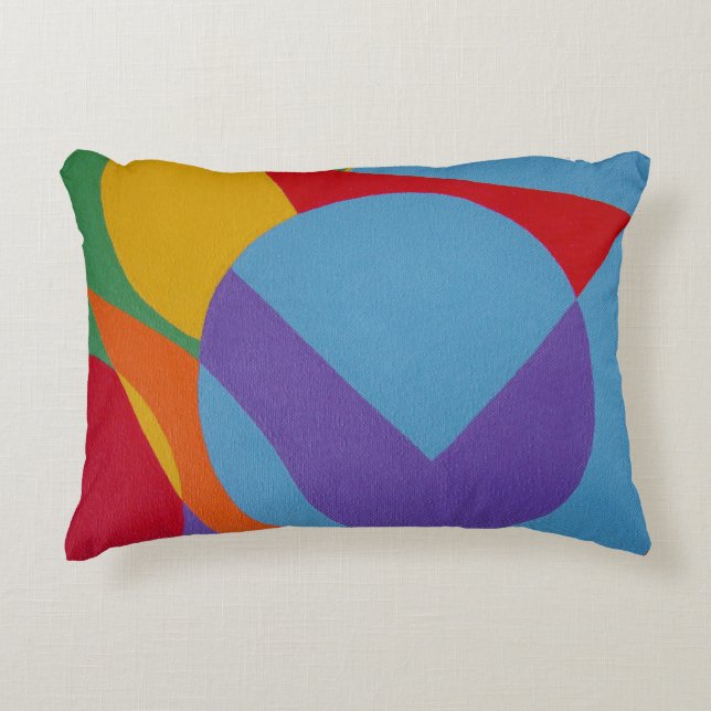 Beautiful and Vibrant Colors! Accent Pillow (Front)