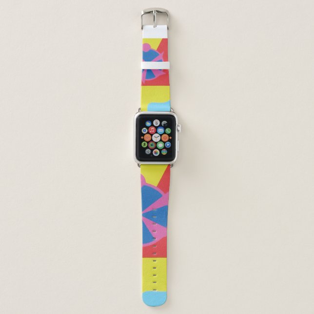 Beautiful and Vibrant Colors! Apple Watch Band (Front)