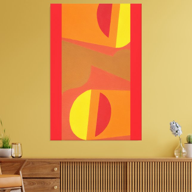 Beautiful and Vibrant Colors! Canvas Print (Insitu(LivingRoom))