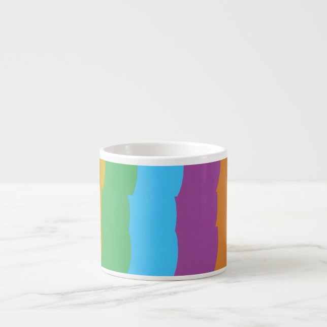 Beautiful and Vibrant Colors! Espresso Mug (Front)