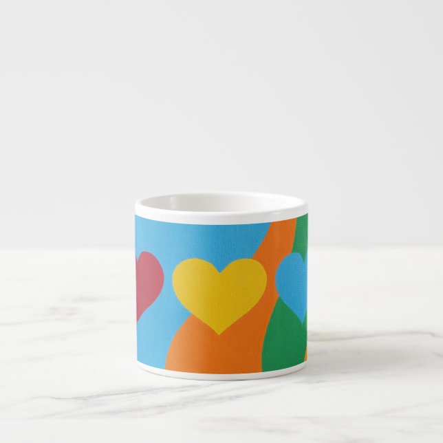 Beautiful and Vibrant Colors! Espresso Mug (Front)