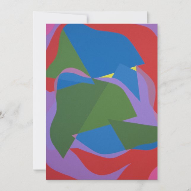 Beautiful and Vibrant Colors! Invitation (Front)