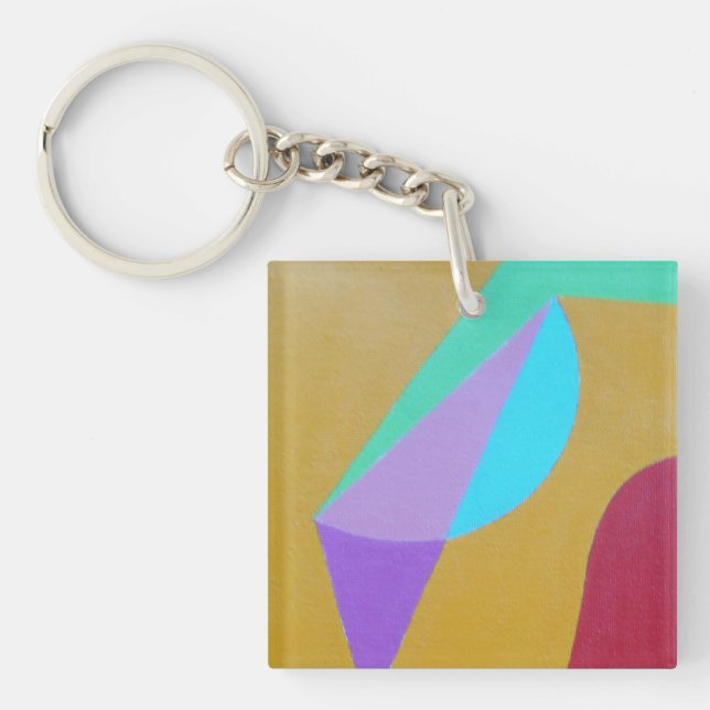 Beautiful and Vibrant Colors! Keychain (Front)